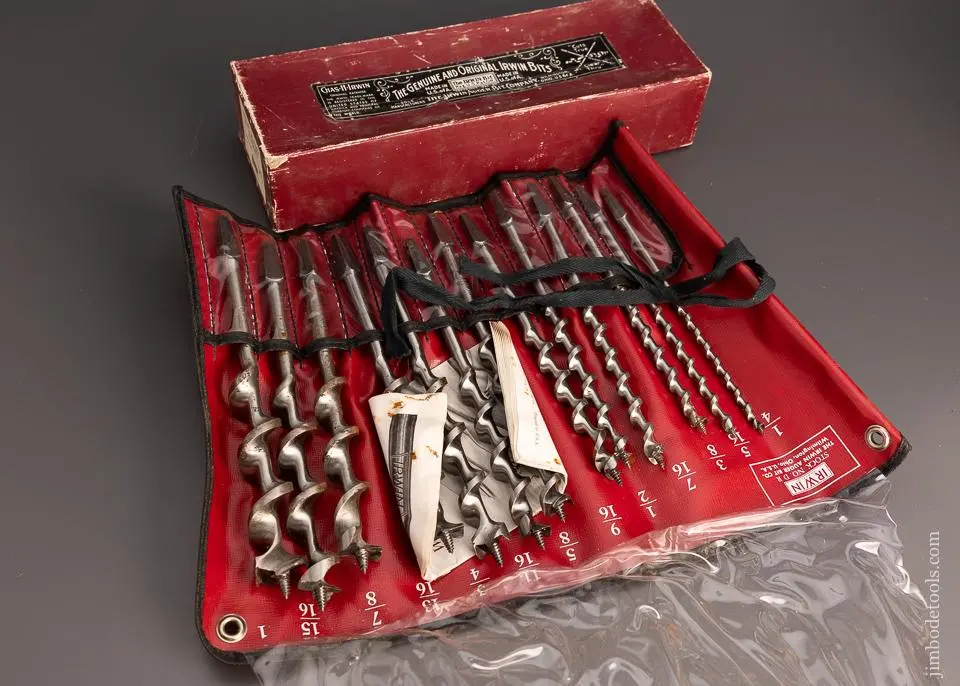Irwin 13 Bit Set Mint In Box Unused - 98413 1