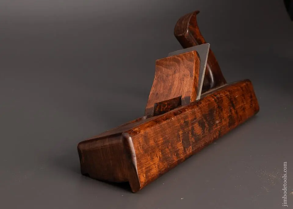 Leon Robbins N.E. Tool Works Bird’S Eye Maple Panel Raiser Plane - 98454 1