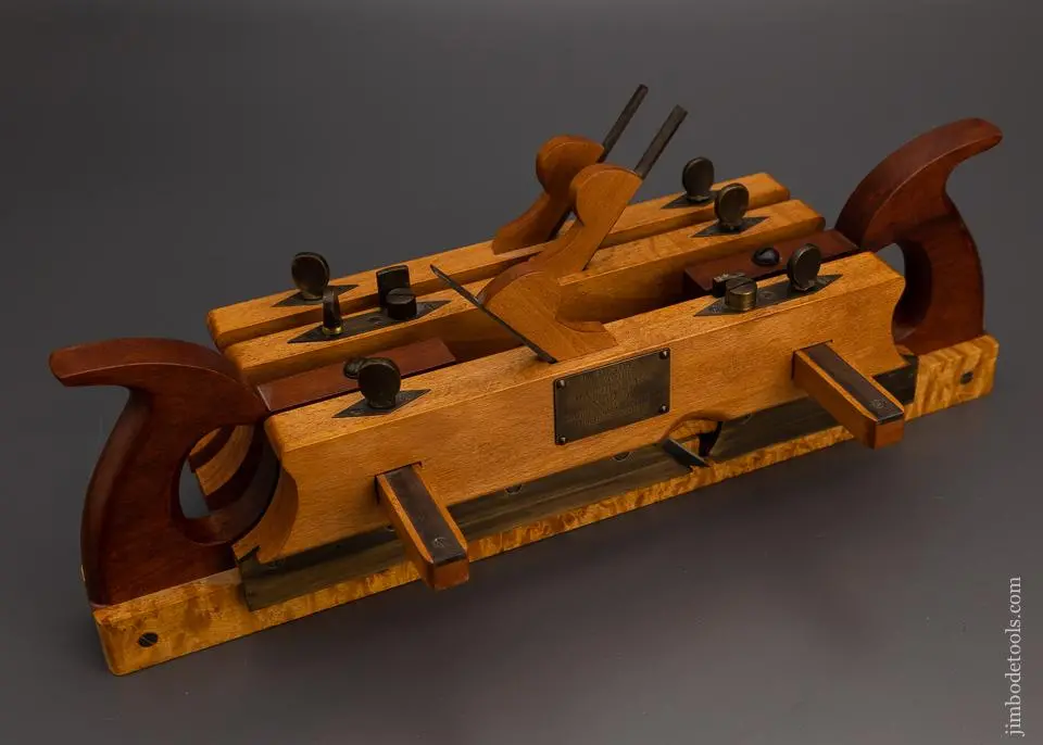 Incredible Bundy Patent Match Plane By Jim Leamy - 98553 - As Of June 10 1