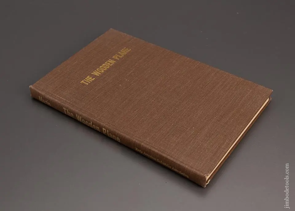 Book: “The Wooden Plane” By Richard A. Martin Hardcover - 98602 1