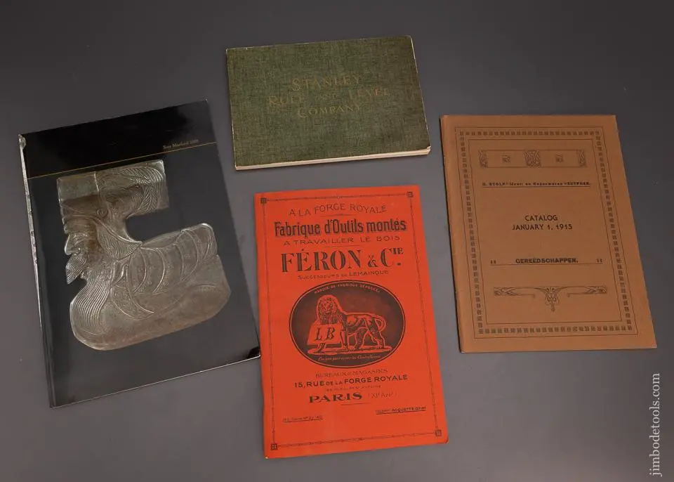 Books: 4 Tool Related Reprints & Books - 98641 1