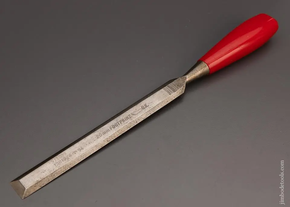 Long, Thin Bevel Edge Paring Chisel By Footprint 7/8 Inch- 98718 1