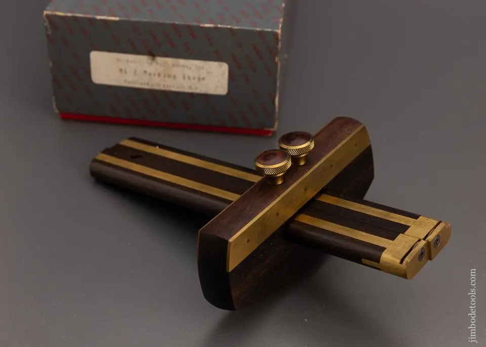 Bridge City Tool Works Mg-2 Marking Gauge In Original Box - 98728 1