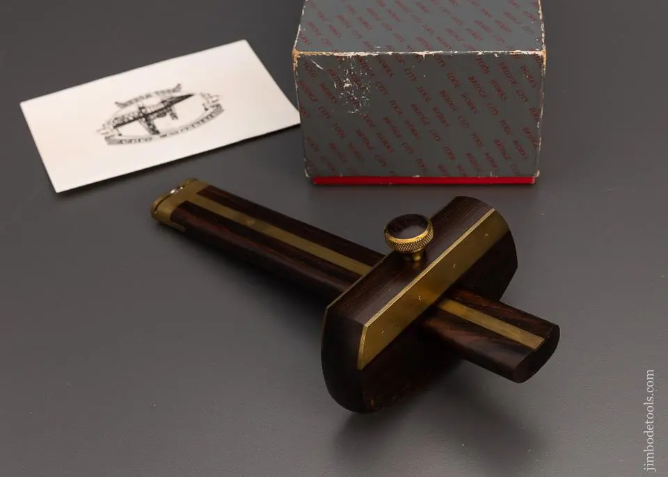 Bridge City Tool Works Mg-1 Marking Gauge In Original Box - 98747 1