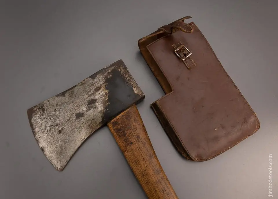 Remarkable 4 1/2 Pound Felling Axe By Elwell - 98761 1