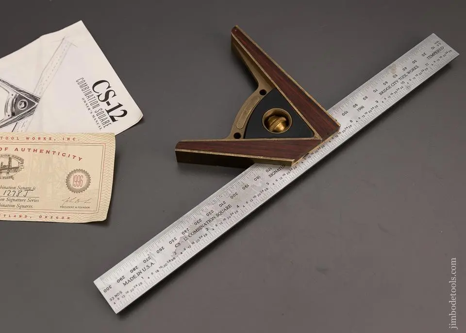 Bridge City Tool Works Cs-12 Combination Square 12 Inch - 98853 1