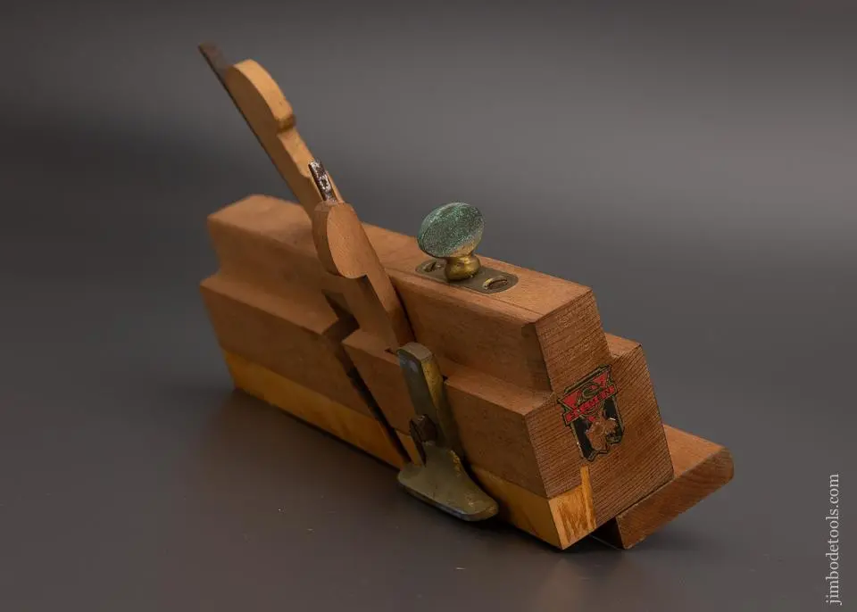 Dead Mint Unused Wooden Moving Filletster Plane By Salmen - 98865 1
