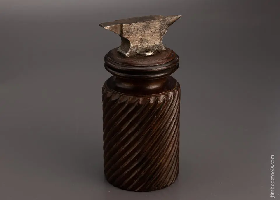 Jeweler’S Anvil On Fancy Carved Base - 98881 1