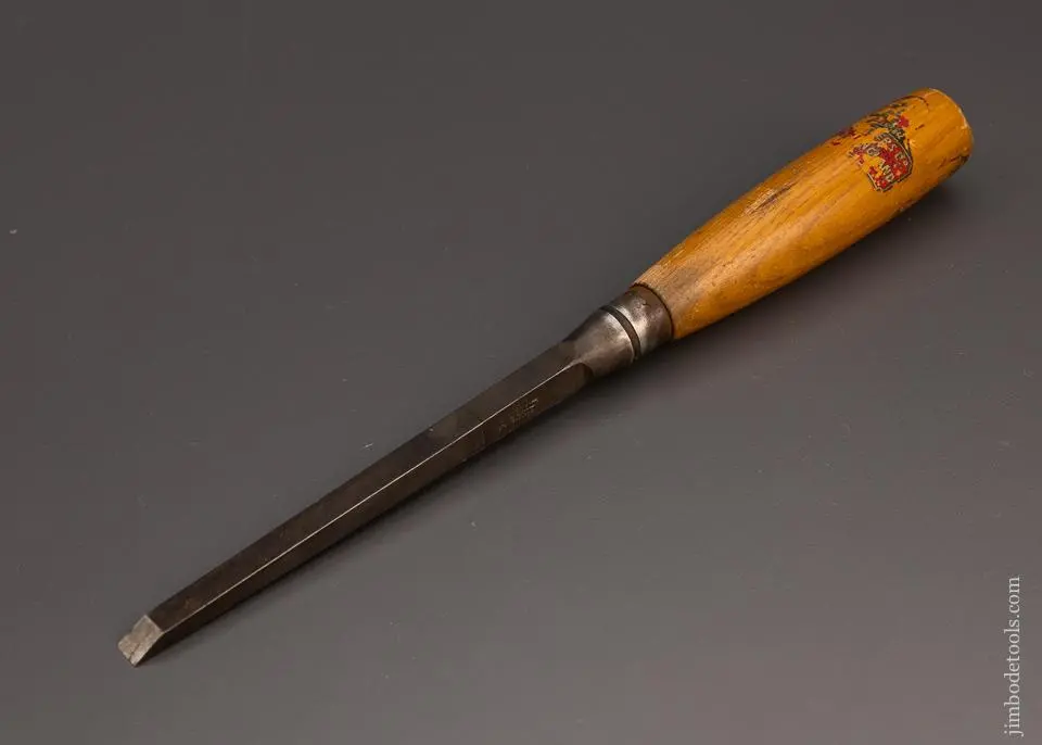 3/8 Inch Boxwood Handle Mortise Chisel By Hale Bros. - 98898 1