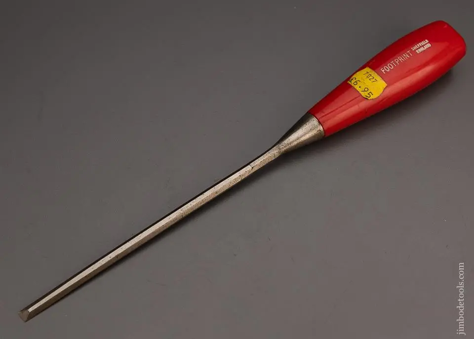 Long, Thin Bevel Edge Paring Chisel By Footprint 1/4 Inch - 98993 1