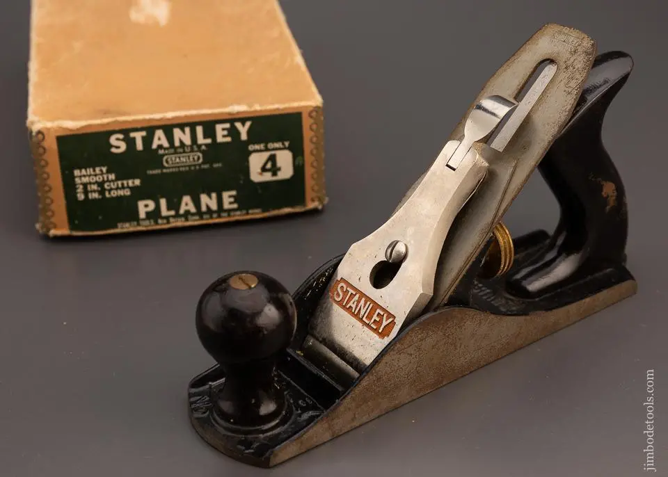 Stanley No. 4 Smooth Plane In Original Box - 99001 1