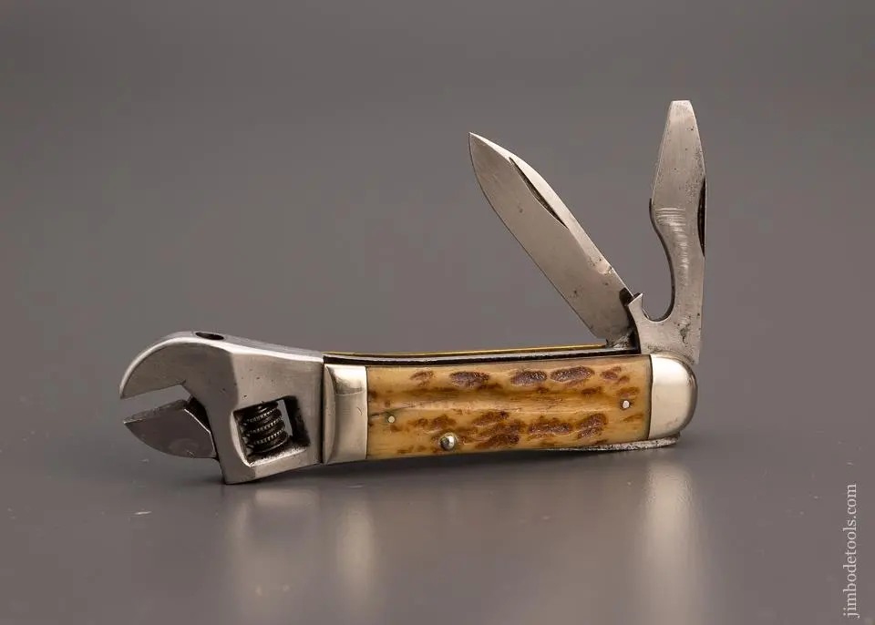 Rare & Mint Cattaraugus Wrench Knife - Excelsior 98043 1