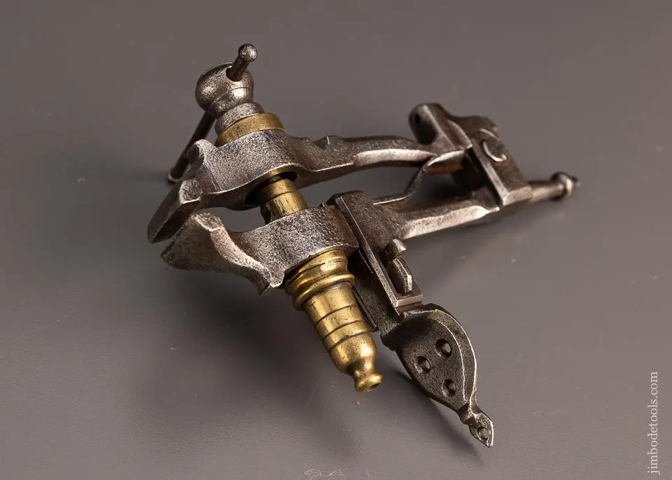 Spectacular Mini 18Th Century Blacksmith’S Leg Vise - Excelsior 98135 - As Of May 22 1