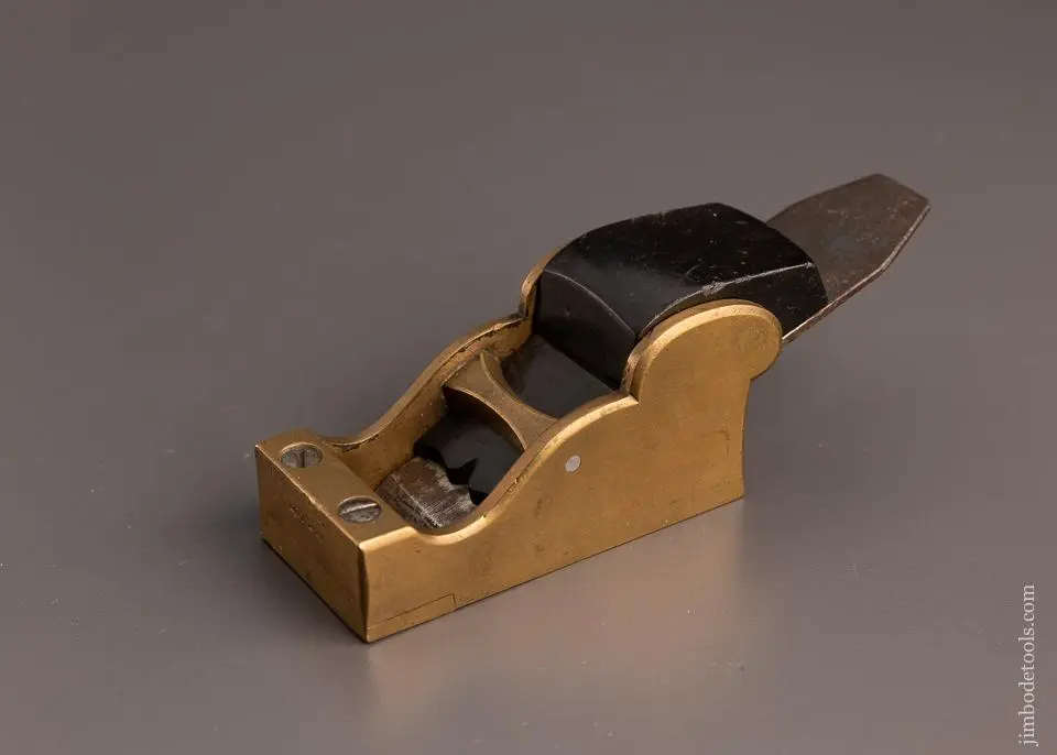 Holtzapffel Gunmetal And Ebony Chariot Plane -- Excelsior 98150 1