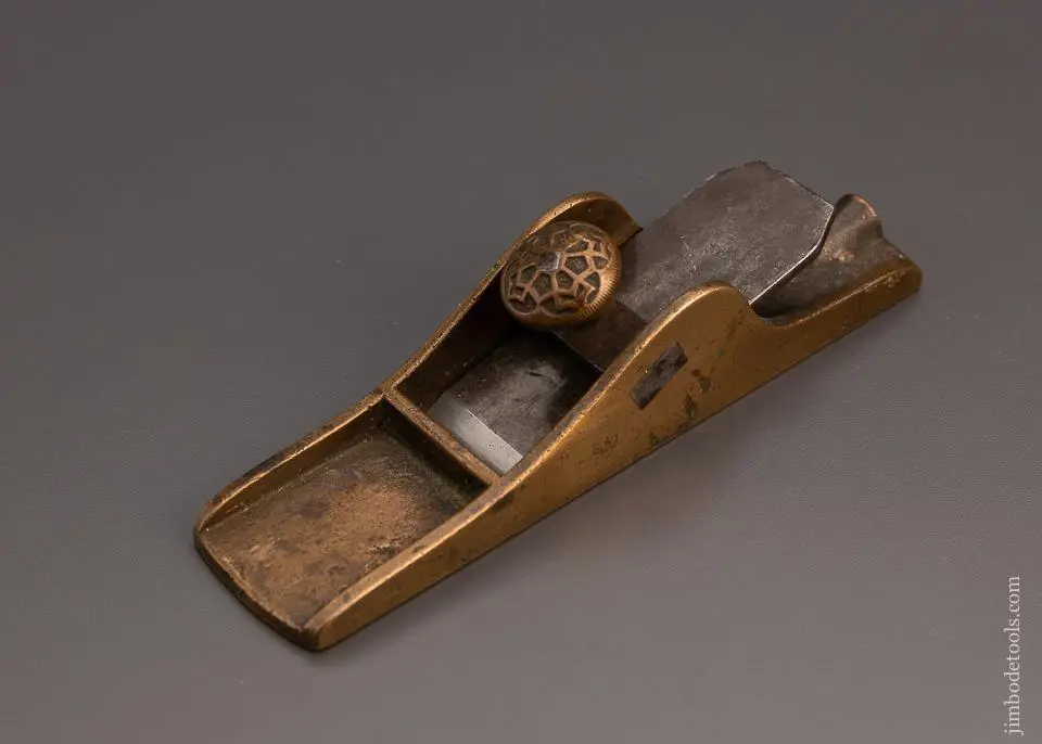 Spectacular Gunmetal Low Angle Block Plane - Excelsior 98197 1