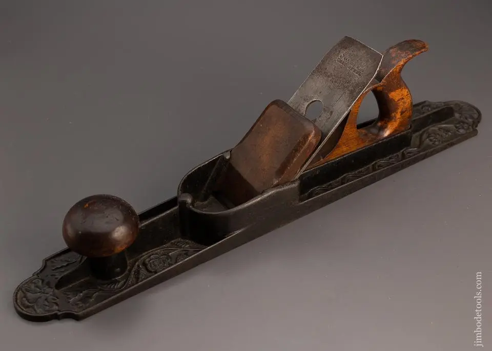 Fantastic! Morris Patent November 8, 1870 Jointer Plane Extra Fine - Excelsior 98576 - As Of June 8 1